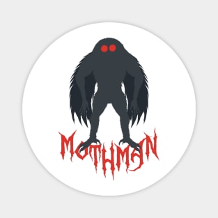 Mothman Silhouette Magnet